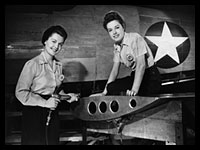Rosie the riveter.