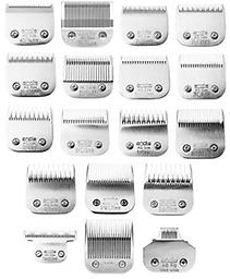 Andis Ceramic Edge Blades Sizes 0000, 0A, 1. 1 1/2. 2, 3 1/2 Sizes 0000, 0A, 1. 1 1/2. 2, 3 1/2