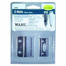 Wahl 2191 Replacement 2-Hole Blade Set Fits Wahl super taper, super taper ii, pro basic Fits sterling: reflections senior Fits 5 Star: senior, magic clip Includes Oil and Screws.