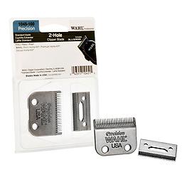 WAHL Professional 2 Hole Precision Clipper Blade Model:1045-100
WAHL Professional 2 Hole Precision Clipper Blade Fits:(1) Wahl: Basic Home Kit, Multi-Cut Home Kit, Premium Home Kit, Deluxe Home Kit.