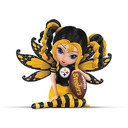 Jasmine Becket-Griffith Pittsburgh Steelers Fairy Figurine A Little Bit Of Steelers Magic Figurine
First-ever Jasmine Becket-Griffith fairy figurine celebrates Pittsburgh Steelers pride. Hand-sculpted, hand-painted with team logos. Limited edition!
Measure