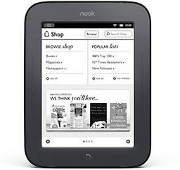 NOOK Simple Touch Certified Pre-Owned
Ultra-light and comfortable to hold
Paper-like pages with crisp text and no glare - even in bright sun
Longest battery life - lasts over 2 months
Over 3 million books - get them fa