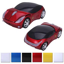 HDE Cool Sports Car Wireless Optical Mouse w/ Silver Chrome Rims (California Red) This sleek and sexy sports car mouse is ideal for both home and office use | Easy-to-use scrolling function and DPI adjustment button included
Wireless mouse connects to your computer via USB receiver