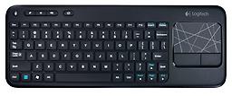 Logitech Wireless Touch Keyboard K400 with Built-In Multi-Touch Touchpad, Black Easy and comfortable typing on quiet keys with bold, easy-to-read characters
Large (3.5-inch) touch-pad with multi-touch navigation for easier web browsing
Control your TV-connected laptop from the co