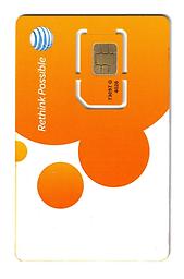 AT&T Wireless Newest 3G / 4G / LTE Sim Card - Postpaid /Go Phone Prepaid - SKU 73057 ATT Sim by AT&T AT&T Wireless Newest 3G / 4G / LTE Sim Card - Postpaid /Go Phone Prepaid - SKU 73057 ATT Sim
by AT&T