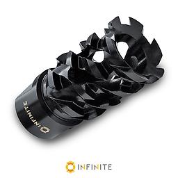 14X1LH 'WALKING DEAD' MUZZLE BRAKE - BLACK STAINLESS STEEL Add an aggressive look to your 7.62x39 (AK-47) barrel with this 14mm x 1 LH 'Walking Dead' Flash Hider. Made from black oxidized stainless steel, this brake is as unique as it is effective at dispensi