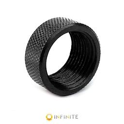13/16-16 Knurled Muzzle Brake Thread Protector For those who own an Infinite Premium Muzzle Brake, cover your external 13/16"-16 threads with this premium thread protector!