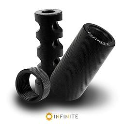 1/2-28 to 13/16-16 Ultimate AR-15 Muzzle / Redirect Kit Buy these three accessories together and save! Add a muzle brake that contains 13/16-16 (oil filter) outer threads on the end of your .223, 5.56, and .22s!