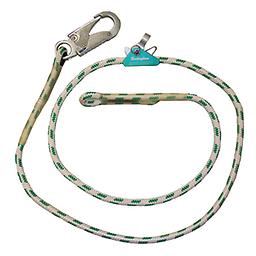 Flip Line A 6' adjustable flipline that makes climbing safer and easier. The addition of the 5004B LAD (Length Adjusting Device) gives the user the ability to easily adjust the length of lanyard with one hand.