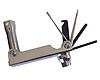 All In One Pocket Wrench A hand tool that has 8 tools in it to allow the user to work on a chainsaw in the field. The tool easily fits in your pocket (4 ½¿ long) and contains a large screwdriver for bar adjustment, a T27 Torx