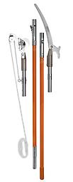 Pole Pruner Set Buy the complete professional pruning set and go from sawing to pruning in seconds. This pruning package consists of a Marvin PH-4 pruning head (1.25" cut) complete with pull rope and aluminum ad