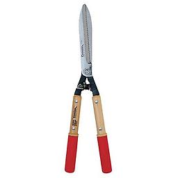 Corona Clipper 8-Inch Serrated Hedge Shear With Wood Handles & Non-Slip Grips HS 6920 Ideal shear for trimming grass, ground cover, and small hedges
Re-sharpenable forged steel blades
Features neoprene ShockStop bumpers to reduce fatigue
Designed and built for professional grade app