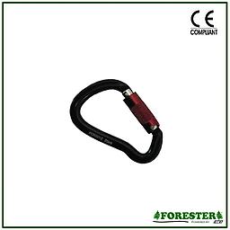 Triple Lock Steel Carabiner Triple Lock Steel Carabiner SEA6066 Formed Aluminum Alloy Breaking Load: 5500lb / 25kN 3-Action Auto Lock Gate Anodized