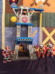rescue hero station rescue hero men and station