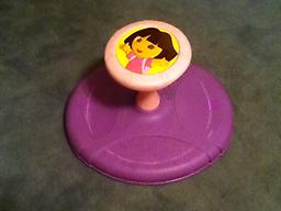 Dora playskool sit n spin Turn the wheel to start the fun and watch your child explore the spinning and excitement!