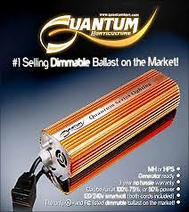 Quantum 1000w Dimmable Ballast Quantum 1000w Dimmable Ballast - MSRP $329.95 (SAVE $156.00)