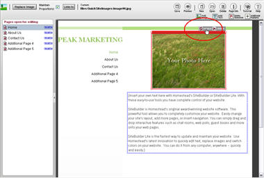 SiteBuilder Lite: Quick Start Guide