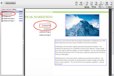 SiteBuilder Lite: Quick Start Guide