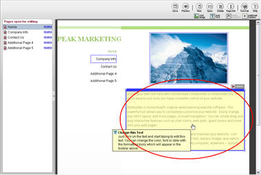 SiteBuilder Lite: Quick Start Guide